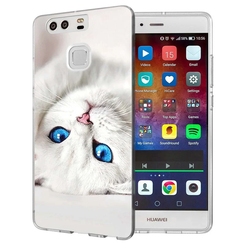 Для Huawei P9lite/P8 Lite 2016 2017 Y5 II 2 Y5ii / Y6 Compact Honor 5A LYO-L21 Мягкий ТПУ силиконовый прозрачный
