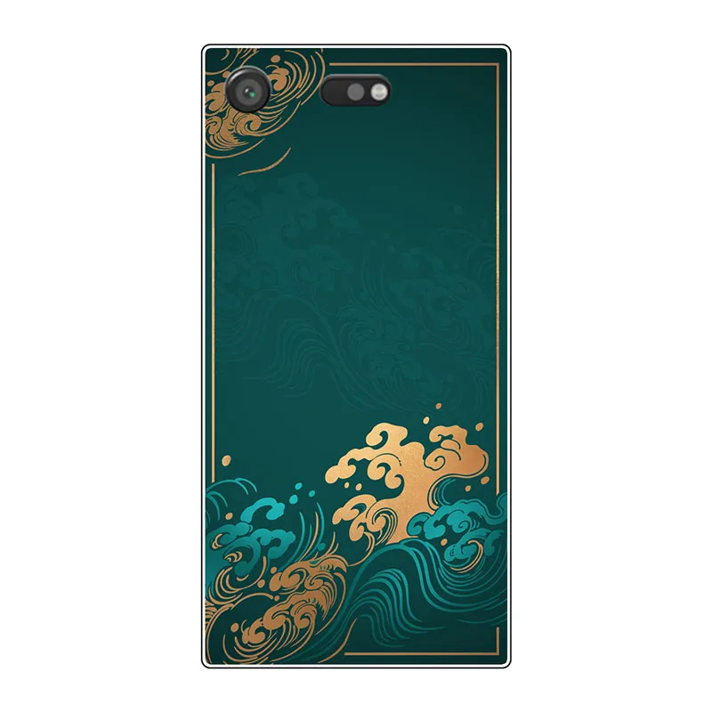 Чехол для Sony Xperia XZ1 G8341 G8342 5," красочная печать телефон задняя крышка Жесткий матовый чехол милый Turbo Замороженные Coque - Цвет: A147