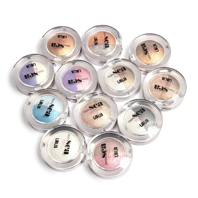 UBUB двухцветные профессиональные телесные тени для век палитра теней макияжа