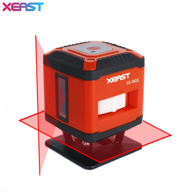 Лазерный уровень XEAST XE 360S самонивелирующийся 5 линейный нивелир с пересечением