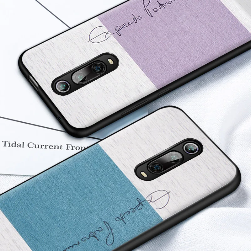 Чехол для Xiaomi Redmi K20 Pro хлопковая тканевая задняя крышка оригинальный защитный