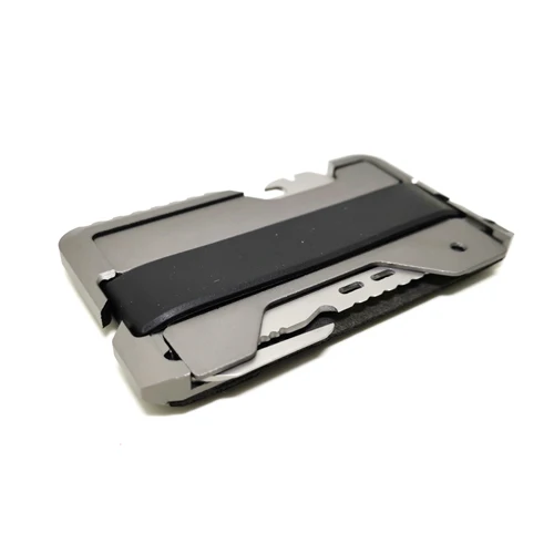 Style 3 gray x1 EDC тактический кошелек для хранения банковских карт креативный многофункциональный металлический инструмент держатель для карт 3 костюма стиль на выбор - Цвет: Style 3 gray x1