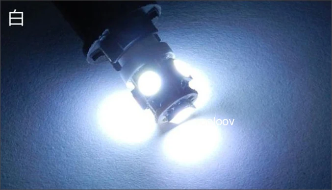 50 шт./лот Автомобильные светодиодные 159/193/W5W/194 T10 5SMD 5 SMD светодиоды 5050SMD 5led лампа |