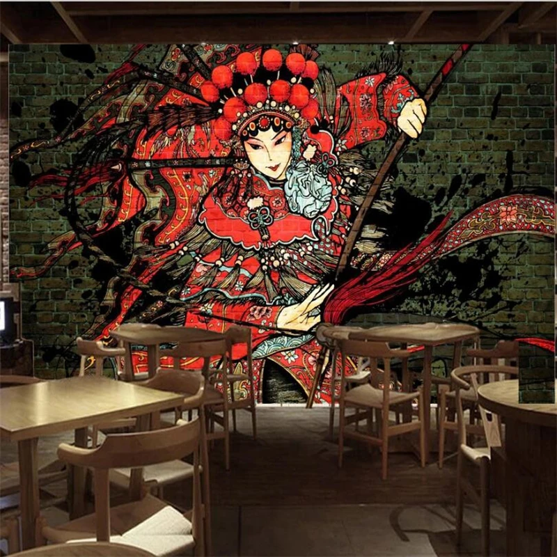 Wellyu Ретро Ностальгический Национальный кинтеэссенция Пекинская опера Хуа Дэн