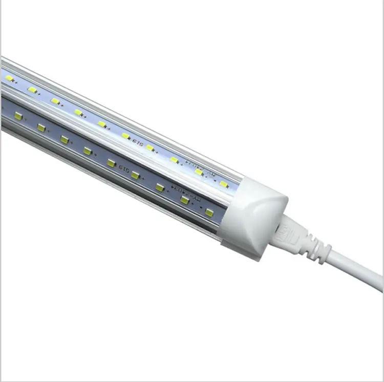 V образная 4 фута светодиодная дверная подсветка для холодильника T8 28w