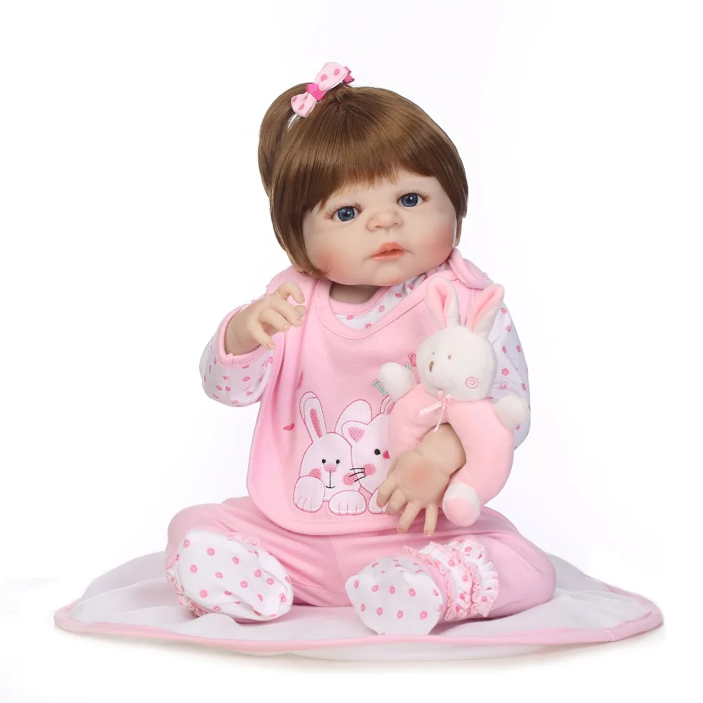 Силиконовые реалистичные куклы NPK для младенцев 56 см|silicone reborn babies|reborn babylifelike baby |
