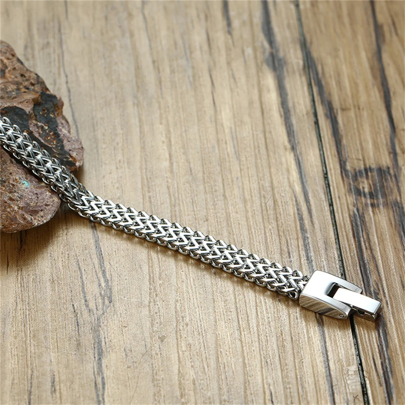 Мужской браслет цепочка BOAKO из нержавеющей стали ly Бали 8 26 дюйма B40|Цепочки и