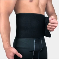men sport fitness weightlifting waist support band adjustable belt pressure protector exercise bowling running waistband