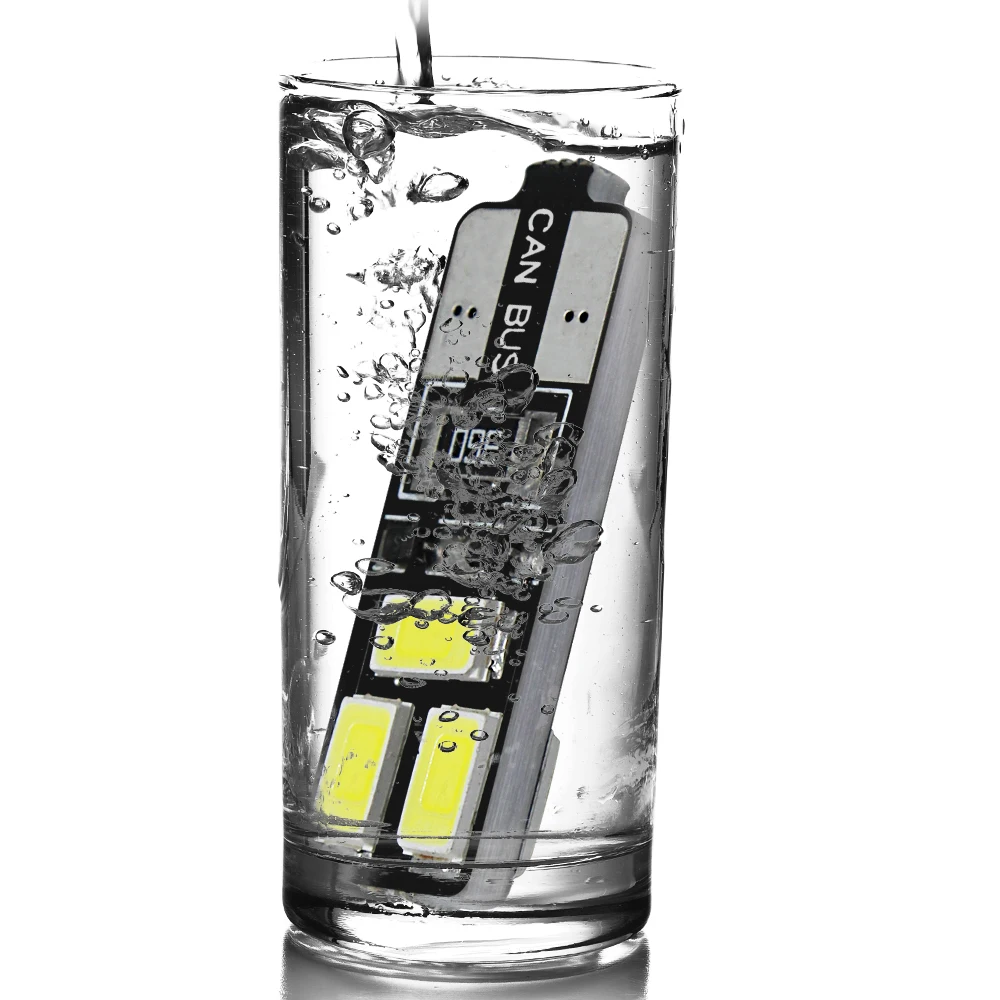 Светодиодная лампа Canbus T10 6smd 194 2xT10 5630 W5W для автомобиля|Сигнальная лампа| |