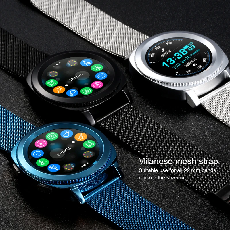 NEW L2 Smart Watch 1.3 Inch Clock Waterproof IP68 Swimming Bluetooth Band Heart Rate Pedometer Monitor Fitness Sport Music | Электроника