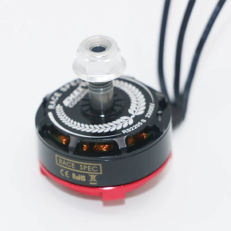 Фото 4 компл./лот оригинальный EMAX RS2205S 2300 кв RaceSpec бесщеточный двигатель с пулей 30A ESC для DIY мини-дрона QAVR250 квадрокоптера №4