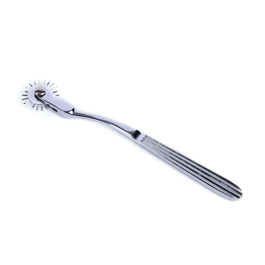 Нержавеющая сталь Wartenberg Pinwheel иглы колеса ролик Submissve секс рабыня комплект для