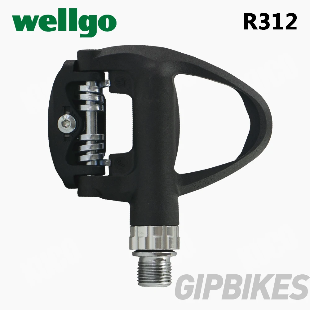 Wellgo R312 249 г ультра-легкий карбоновый шоссейный велосипед Clipless Педали с 3