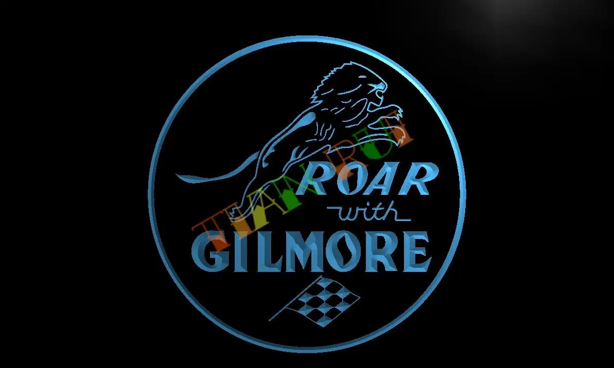 

LG101- Roar Gilmore LED Neon Light Sign hang sign home decor crafts