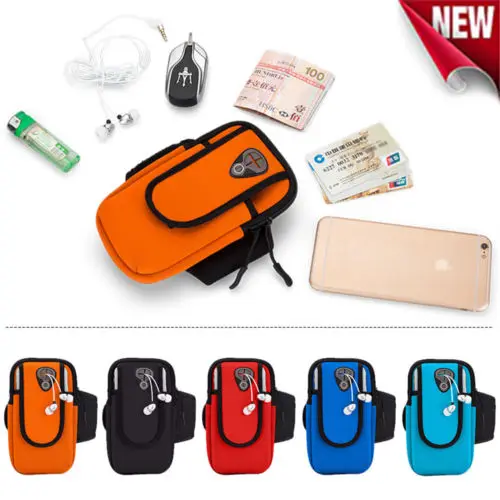 Портативная спортивная сумка на запястье с ремешком руку сумочка кошельки для