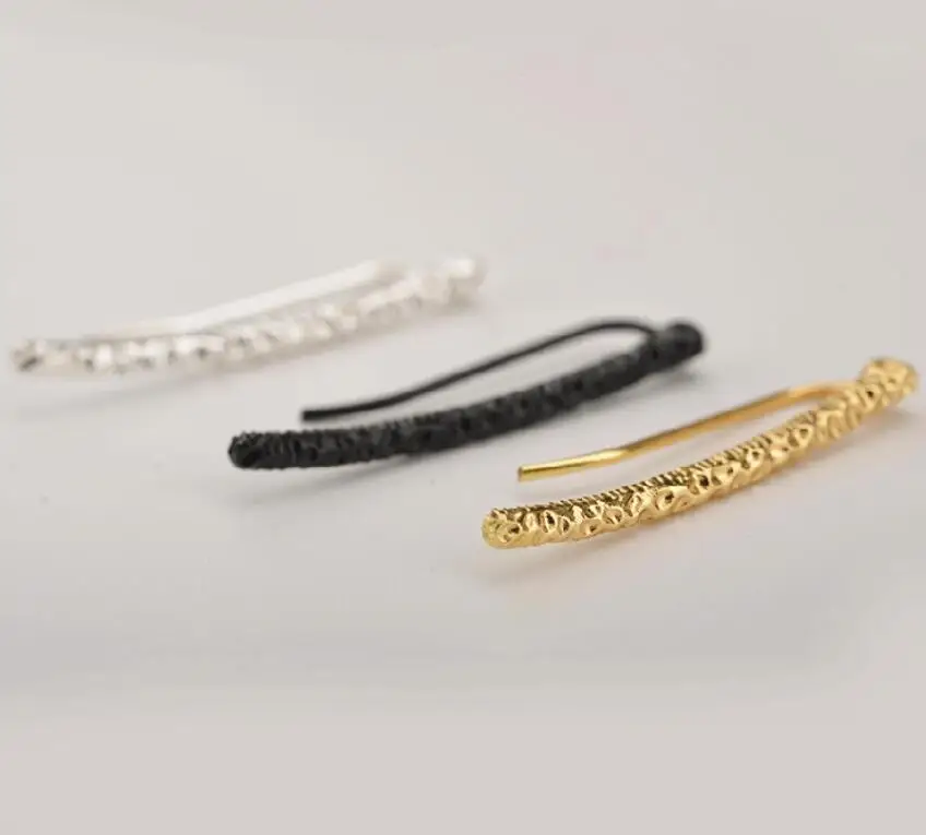 Кафф серьги для Женская Сережка на серьги boucle d'oreille Буле металлический earcuff Готический манжеты ухо клип серьги