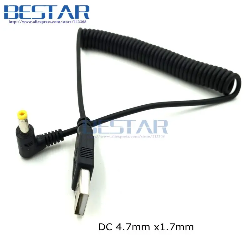 USB-разъем DC 4 0*1 7 мм 7*1 5 5*2 1 5*3 0 и 3 5*1 35 Эластичный кабель * силовой пружинный м |
