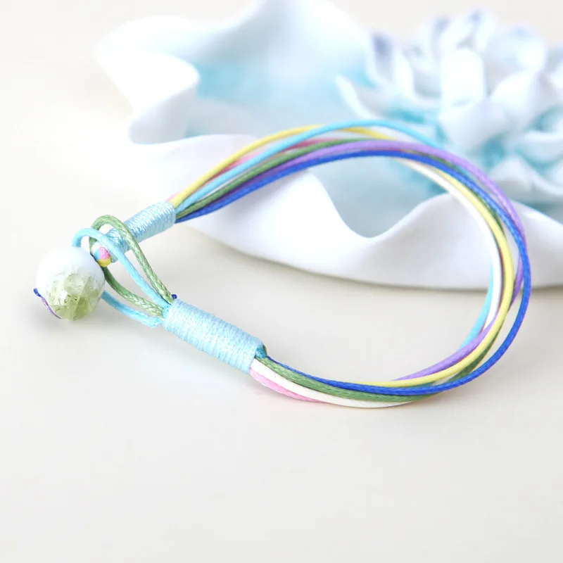 SUPIN Мода Романтический ручной работы цвет керамика многослойный браслет для