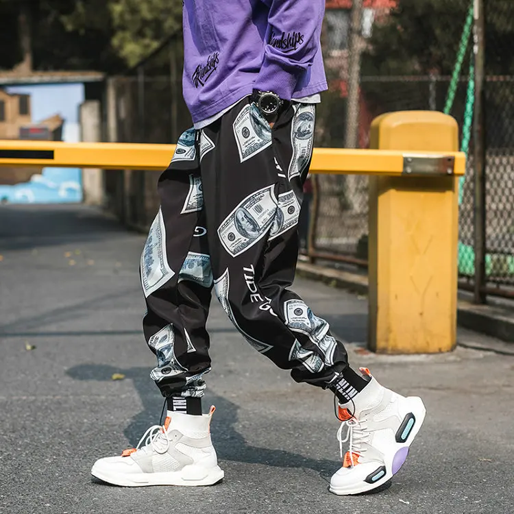 Style 2 Уличная одежда штаны для пробежек в повседневном стиле мужские дизайнерские весенние Легкие мужские шаровары в стиле хип-хоп мужские брюки - Цвет: Style 2