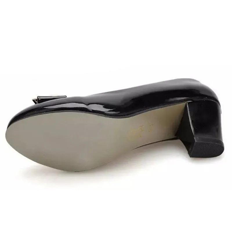 Женские туфли лодочки с бантом VTOTA модные вечерние на высоком каблуке офисные для