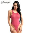 Прозрачные купальники, сексуальные женские купальники, стринги, купальный костюм, пляжная одежда, Цельный купальник с высоким вырезом, монокини с открытой спиной