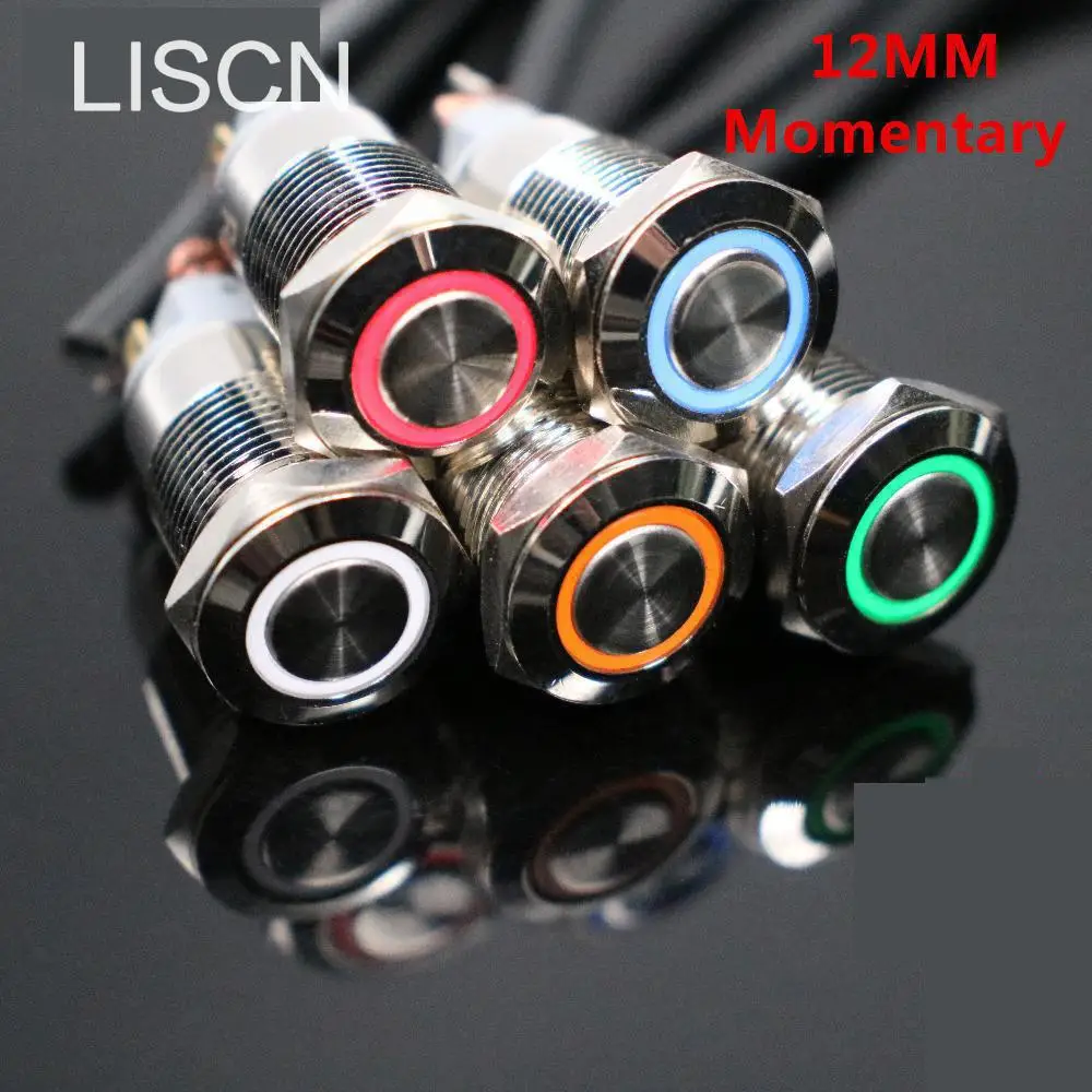 12 мм Водонепроницаемый мгновенный Нержавеющая сталь металл дверной колокол рог