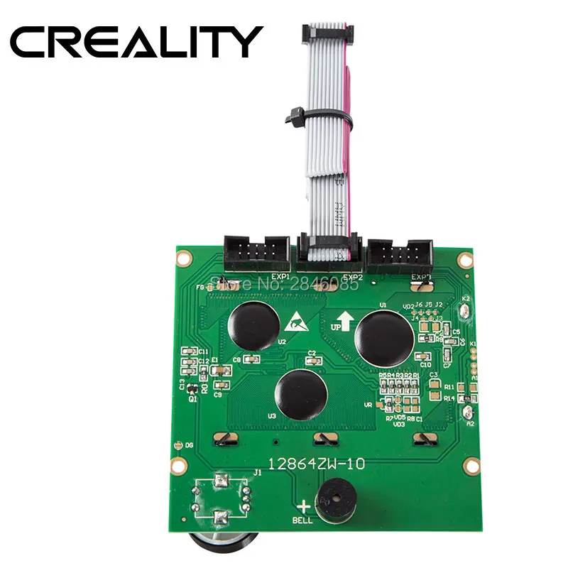 CREALITY 3d части принтера контроллер RAMPS 1,4 lcd 12864 панель управления синий экран+ кабель для CREALITY Ender-3 3d принтер