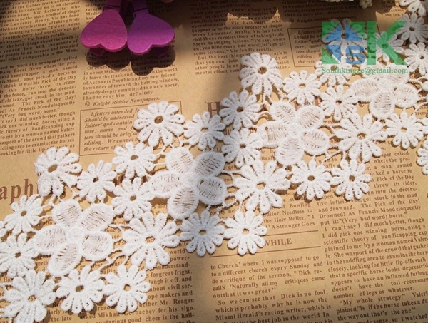 DIY Новый Кружева оптовые 3 Двор/lot Diy одежды кружевной ткани украшения аксессуары