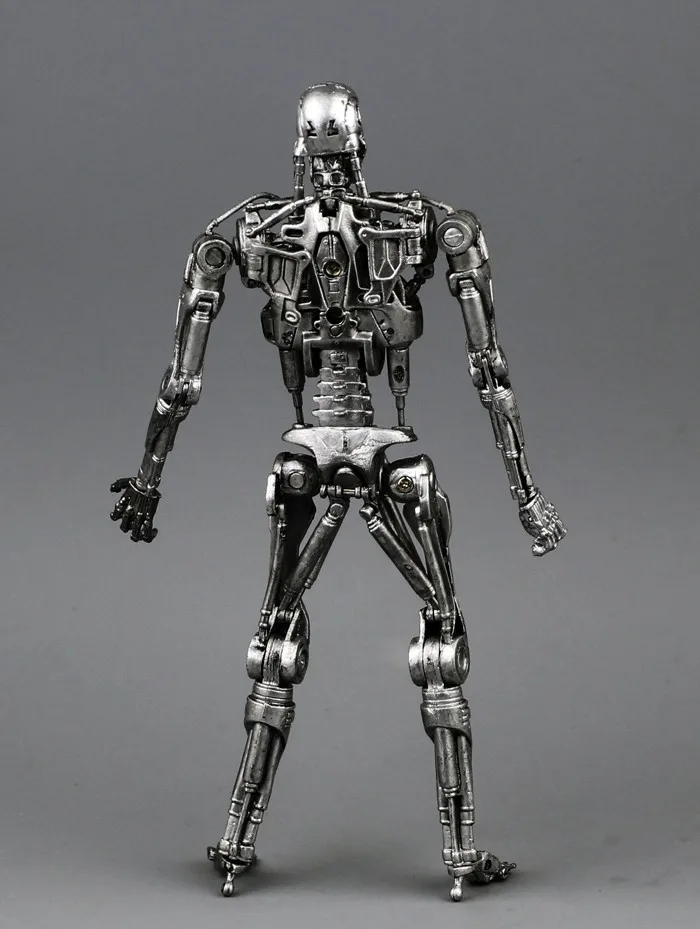 Новая коробка NECA Терминатор 2 фигурка T800 Cyberdyne Showdown ПВХ фигурка игрушка " 18 см