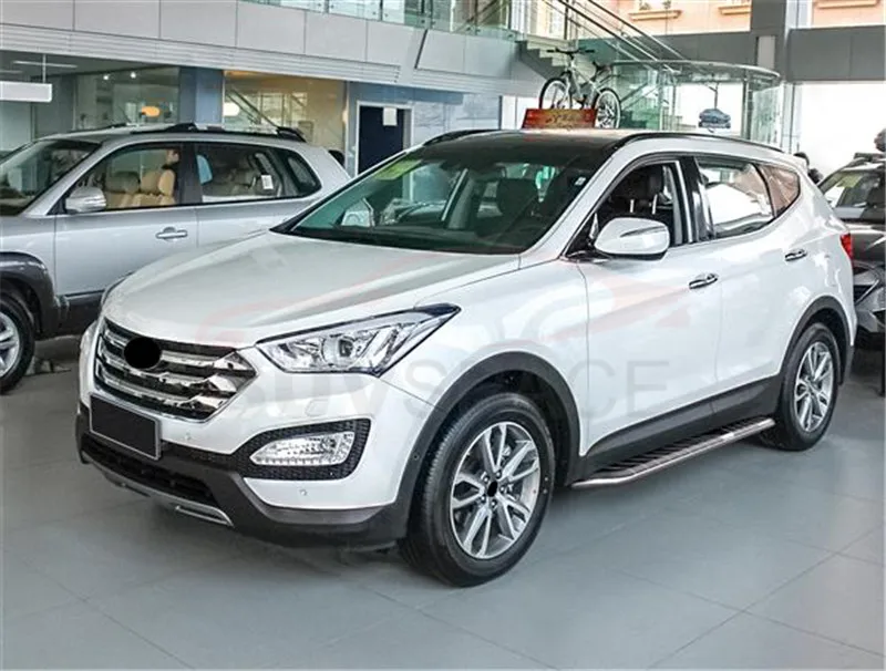 Алюминиевый стиль боковой Шаг подходит для hyundai Santa Fe подножка Nerf Bar 2013