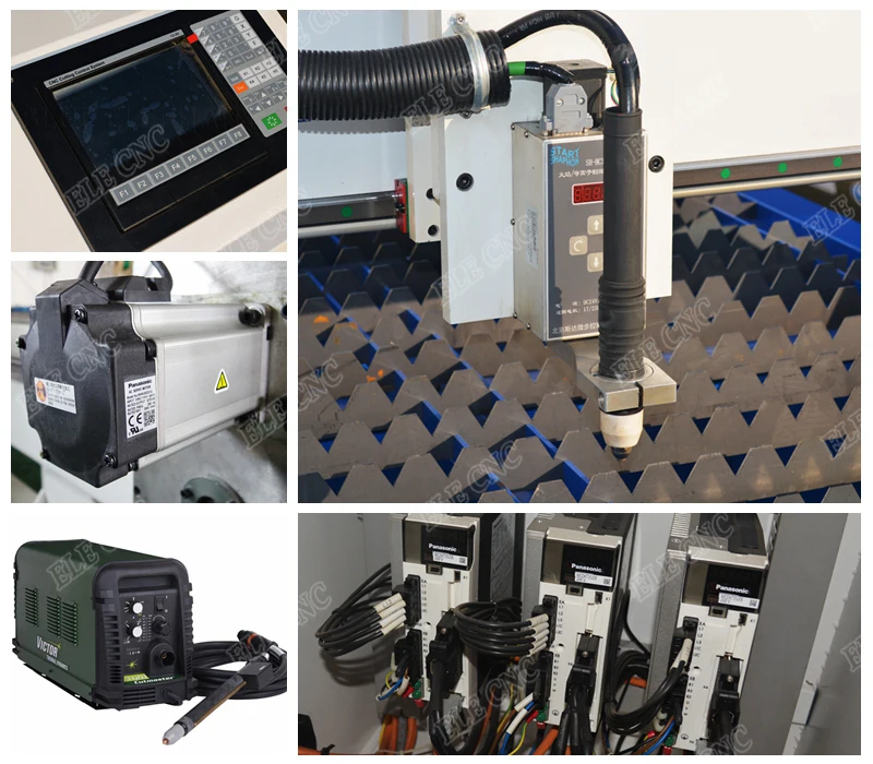 2000*4000 Рабочий стол из углеродистой нержавеющей стали с ЧПУ плазменной резки