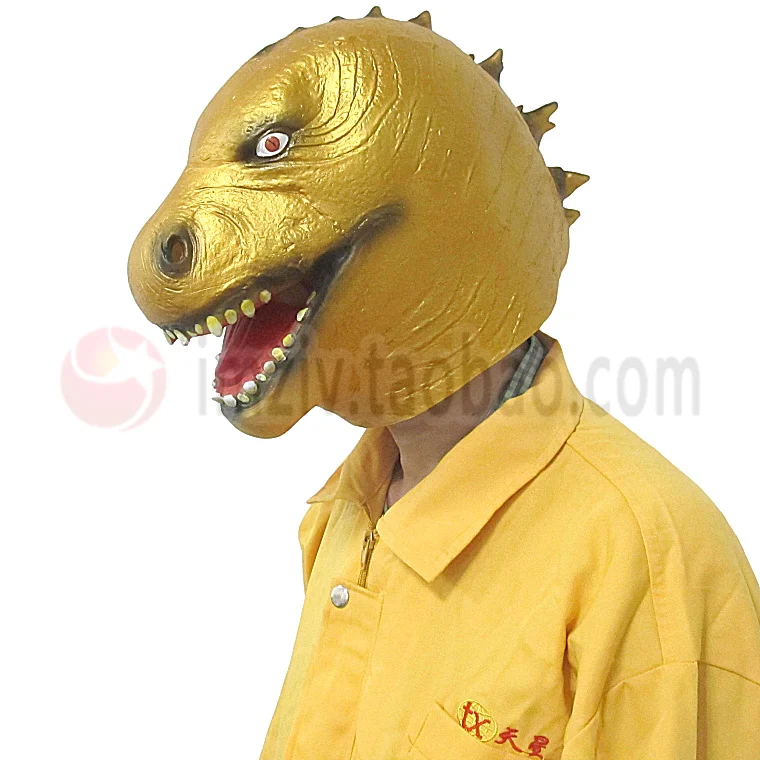 Маскарадная маска на голову динозавра для Хэллоуина высшего качества взрослых