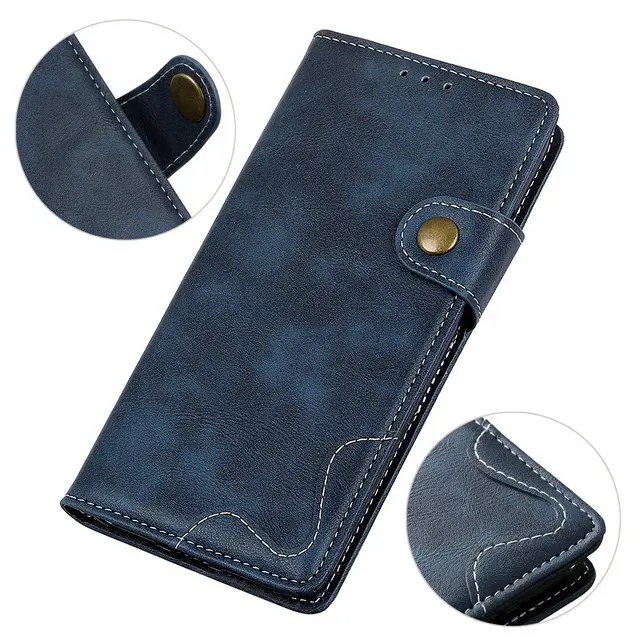Роскошный флип-кейс Etui для Motorola One Case Motorola Moto One Vision, кожаный бумажник, подставка для Moto One Action Pro power 1, чехол