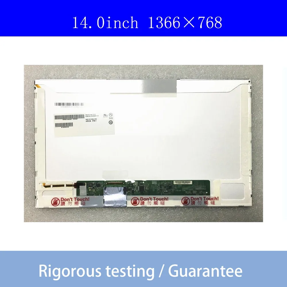 B140XW01 V.0 V.6 V.8 LP140WH1 (TL) (A1) HT140WXB-100 LP140WH4 LTN140AT26 N140BGE-L23 LTN140AT02 Laptop LCD Screen Display matrix |