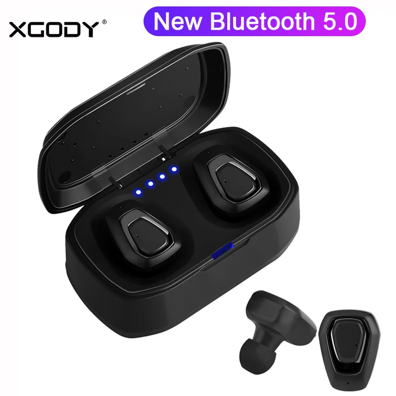 XGODY A7 TWS мини беспроводные Bluetooth наушники 5 0 Беспроводные стереонаушники с