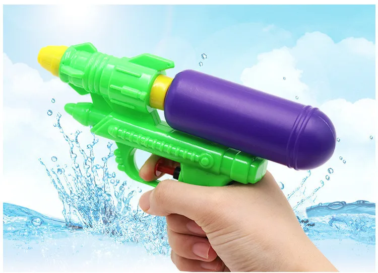

WYNLZQ Water Gun Pistols Toy Colorful Children Guns Outdoor 2018 Games Water Toys Plastic Beach Summer Gift Family Toys Kids New
