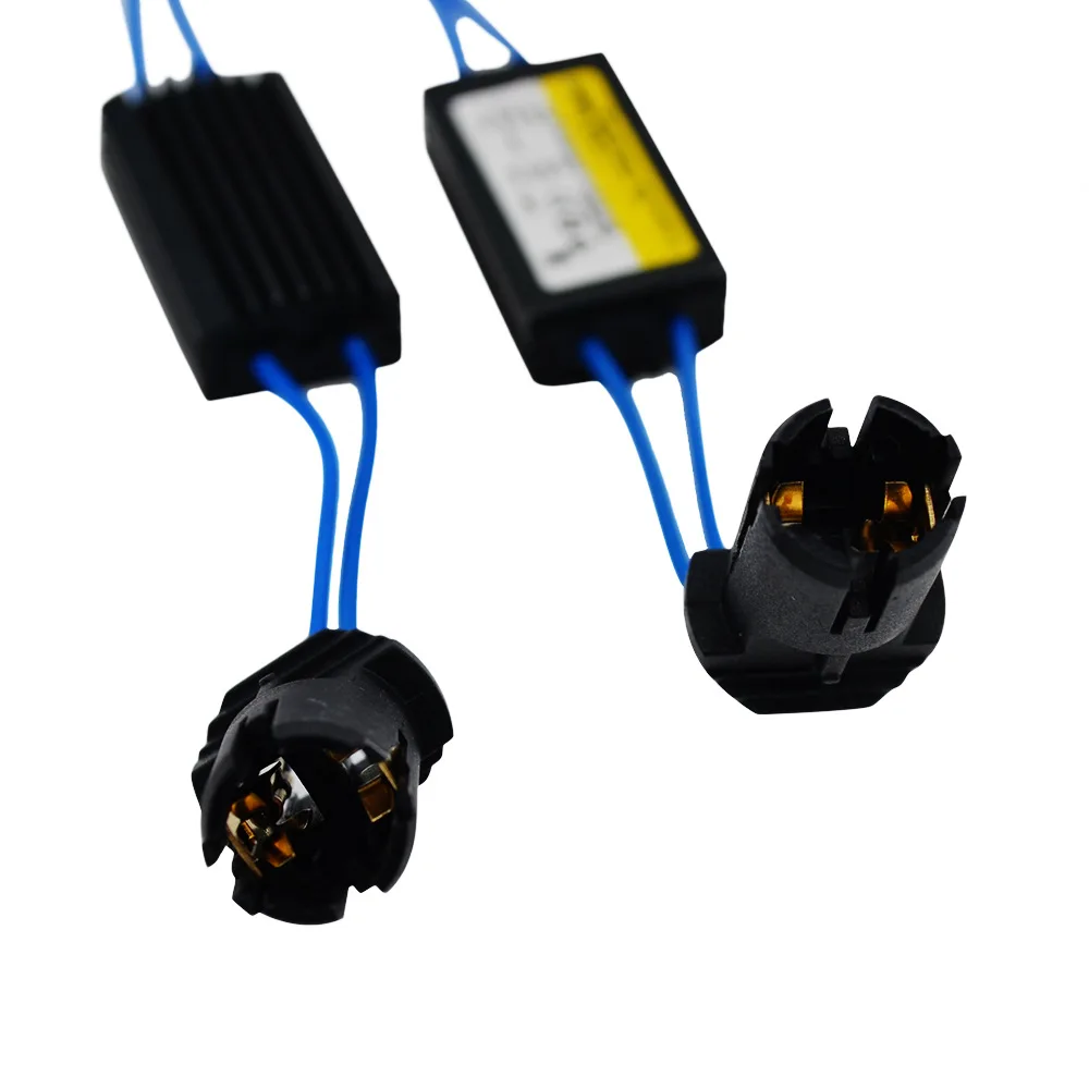 100pcs/lot 12V LED Warning Canceller Decoder 501 T10 W5W NO Canbus OCB Error Load Resistor | Автомобили и мотоциклы