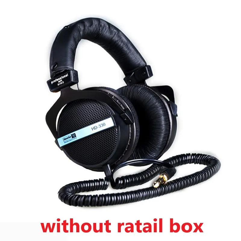 Superlux HD-330 HD330 audiophile HiFi стерео наушники полуоткрытые Динамические чистый звук мягкий наушник односторонняя игровая гарнитура - Цвет: without retail box