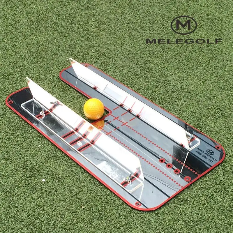 Приспособление для игры в гольф с зеркалом выравнивания тренажер обучения