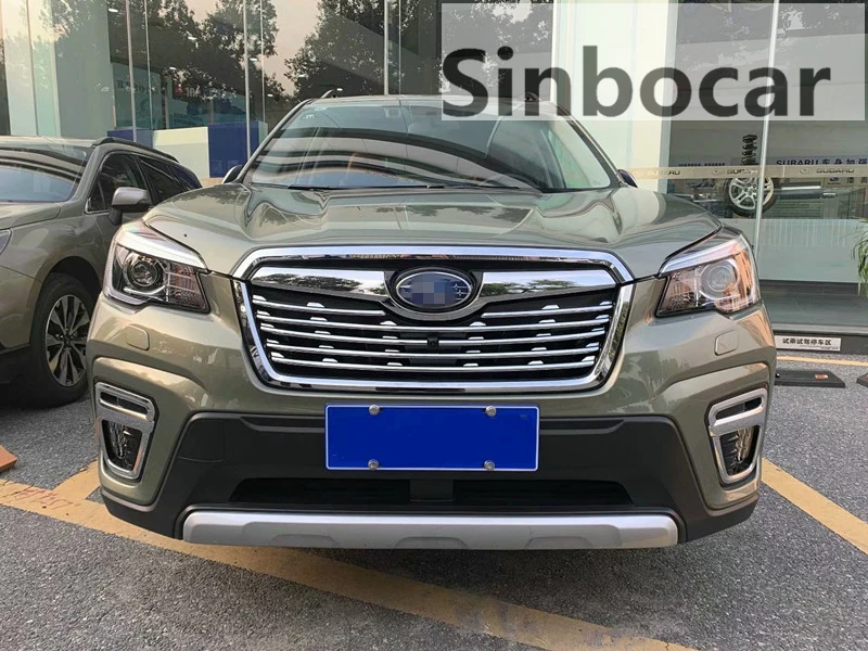 Передняя решетка радиатора из АБС-пластика 7 шт. для Subaru Forester SK 2019 | Автомобили и
