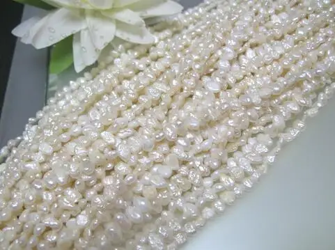 Бесплатная доставка ZCD + 2 свободные нити винтажный пресноводный жемчуг бива