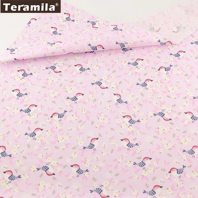 Teramila Cotton Fabric 25 Designs Animial Cartoon Patchwork Quilting Charm Packs Meter Home Textile Clothing Bedding|charm packs|quilting charm