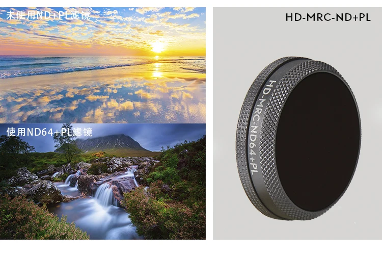 Фильтр объектива для DJI Mavic 2 Zoom UV CPL ND4 ND8 ND16 ND32 ND64 ND-PL поляризационный Полярный комплект для камеры 4K HD объектив