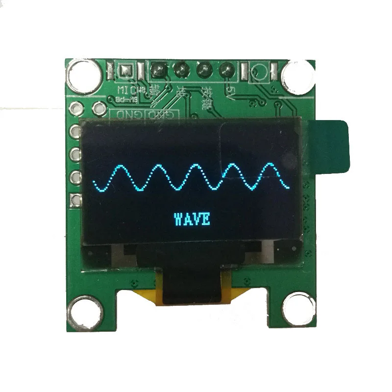 0,9" OLED музыкальный анализатор спектра MP3 PC усилитель аудио индикатор уровня музыкальный ритм анализатор lcd 8 режимов