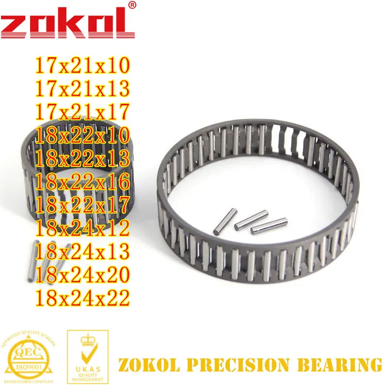 10Pcs/Lot K172110/13/17 K182210/13/16/17 K182412/20 Needle Roller Bearing Cage Components