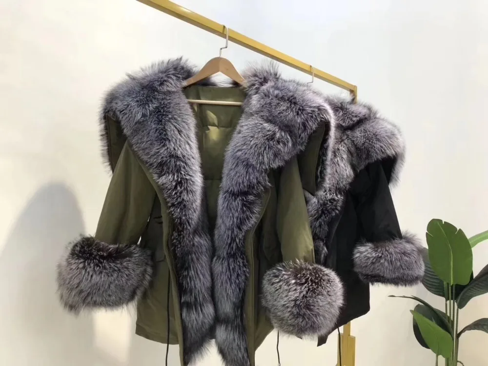 Толстая теплая зимняя куртка для женщин с воротником из натурального меха енота, куртка-пуховик с капюшоном, пальто, парка большого размера
