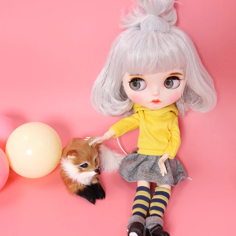Ледяной DBS Blyth кукольные 1/6 шарнирное тело ручная роспись матовая лицевая сторона