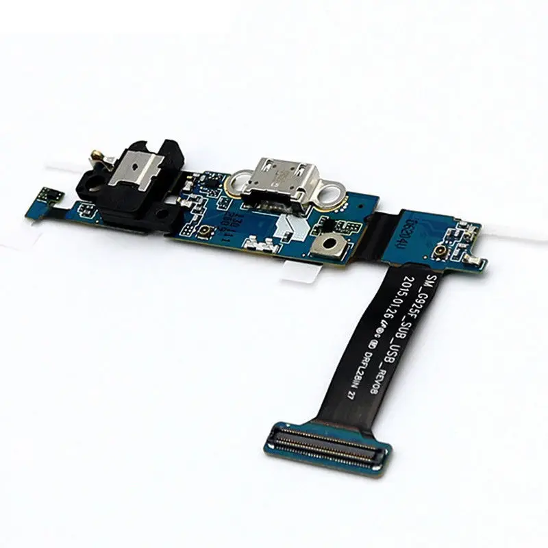 Сменный USB Зарядное устройство зарядки Порты и разъёмы Разъем Шлейф для Samsung Galaxy S6