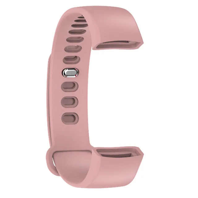 LUOKA100% силиконовый ремешок для смарт-браслета IP67 умный Браслет - Цвет: pink