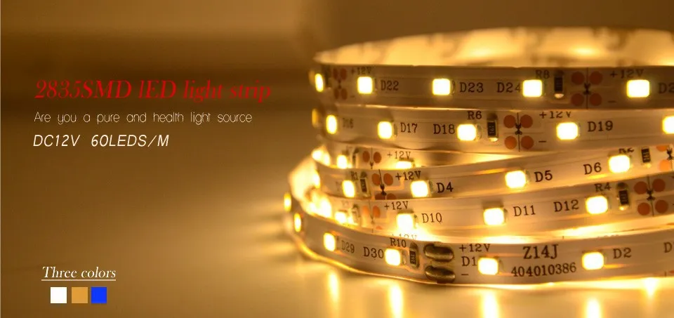 RGB светодиодная лента 5050 5630 3528 3014 2835 СМД Fita лента светодиодов для бара неона новогодних дней рождественского огня и украшения Lampada DC 12 В